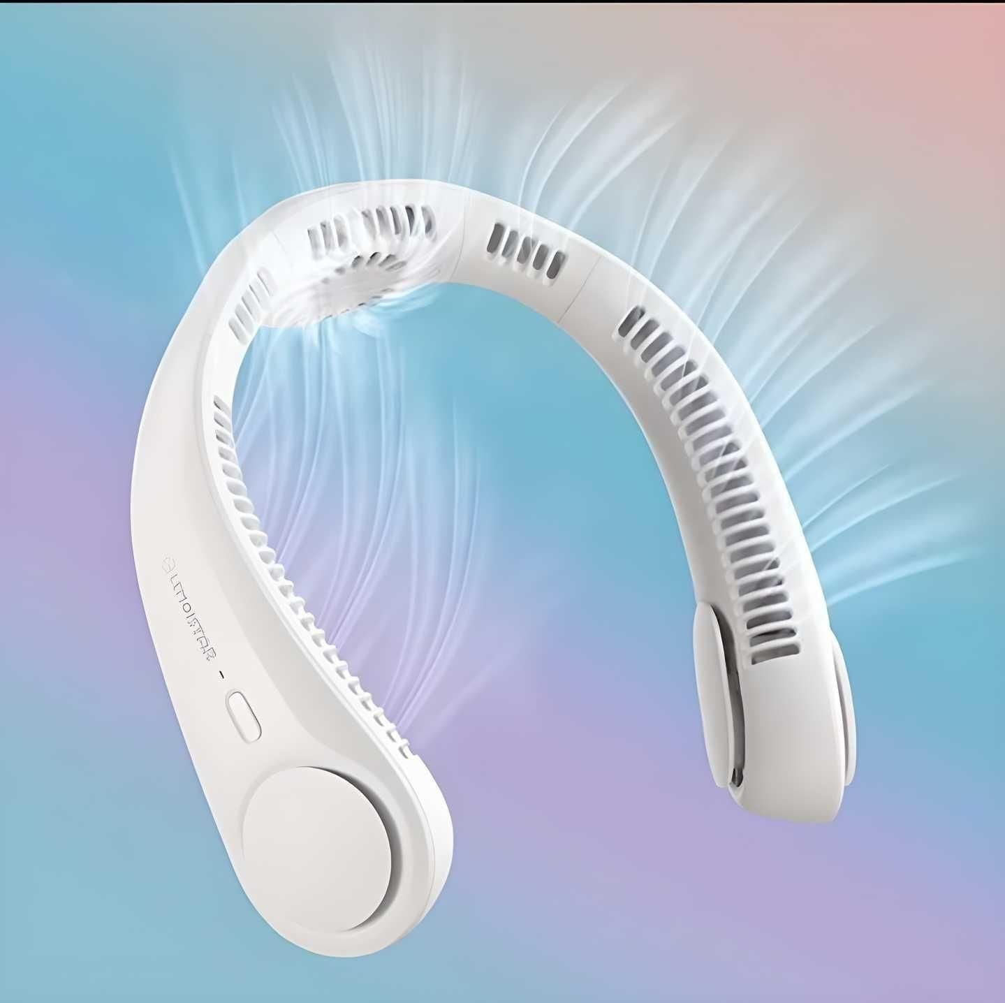 Portable Bladeless Hanging Rechargeable Neck Fan - VirtualBag