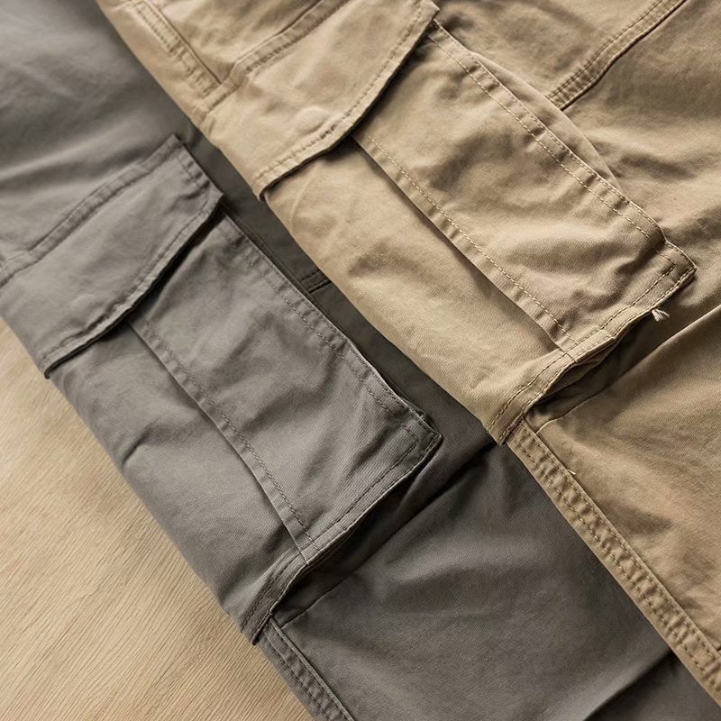 Simple Multi-pocket Men's Pants - VirtualBag