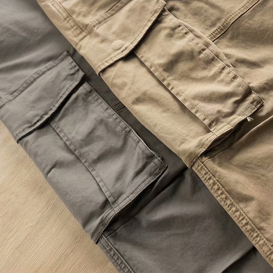Simple Multi-pocket Men's Pants - VirtualBag